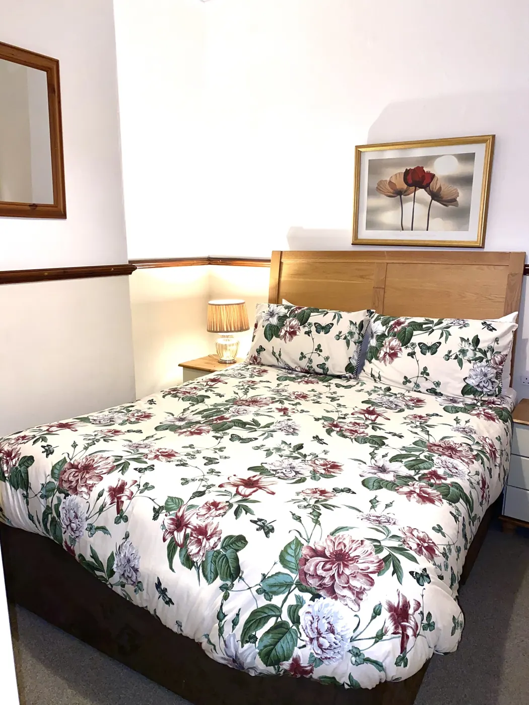Main bedroom in the Family Apartment