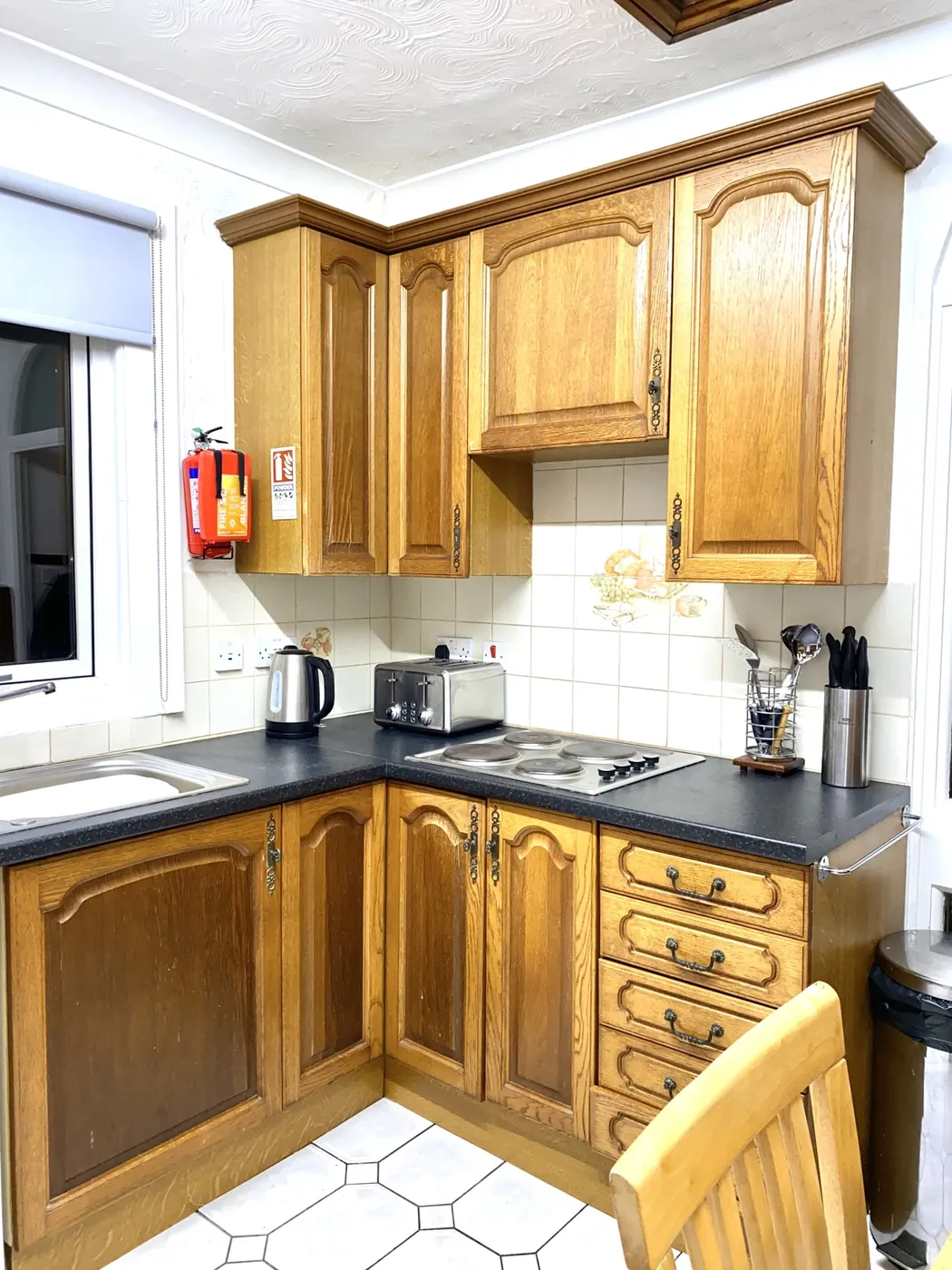 Kitchen facilities in the Family Apartment