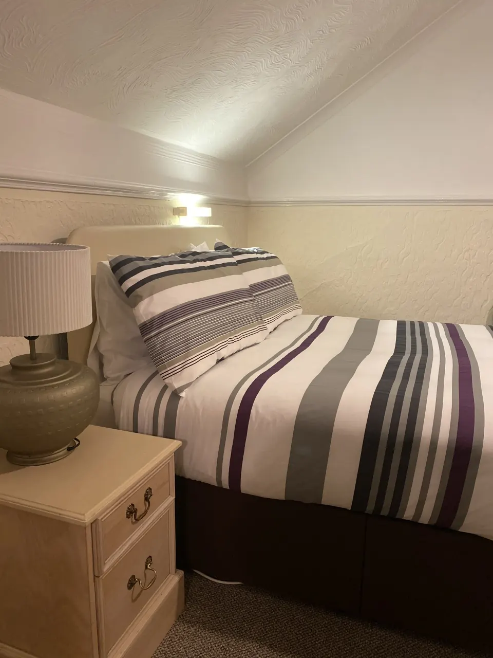 Bedroom detail in the Large Apartment