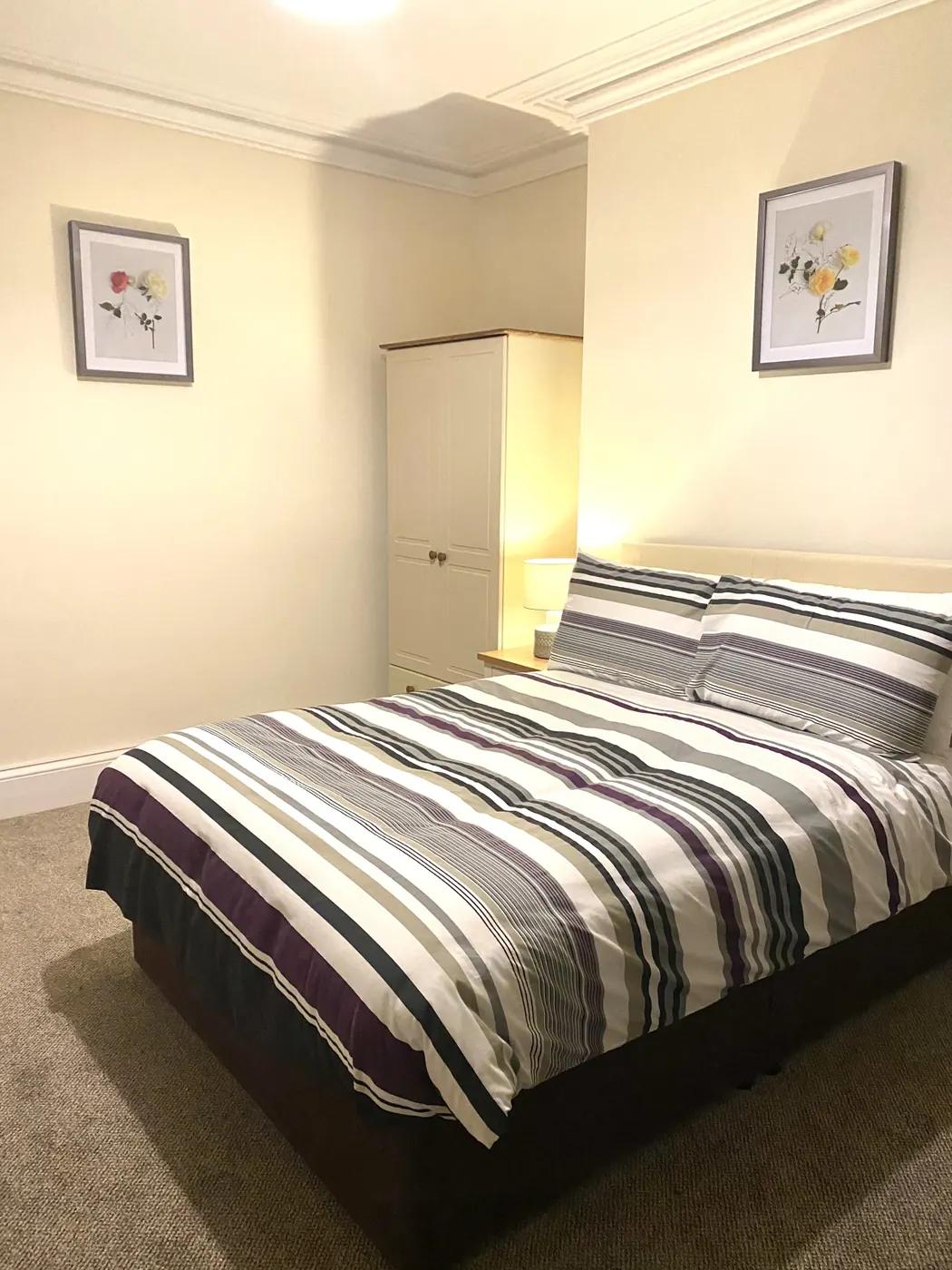 Sleeping area in the Studio Apartment