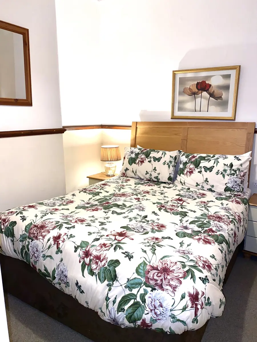 Main bedroom in the Family Apartment