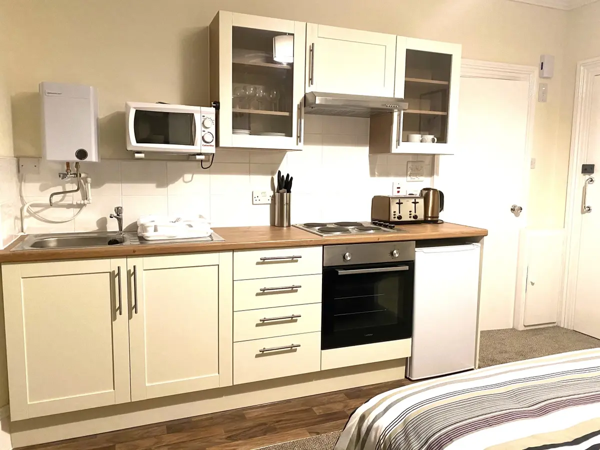 Kitchen in the Studio Apartment